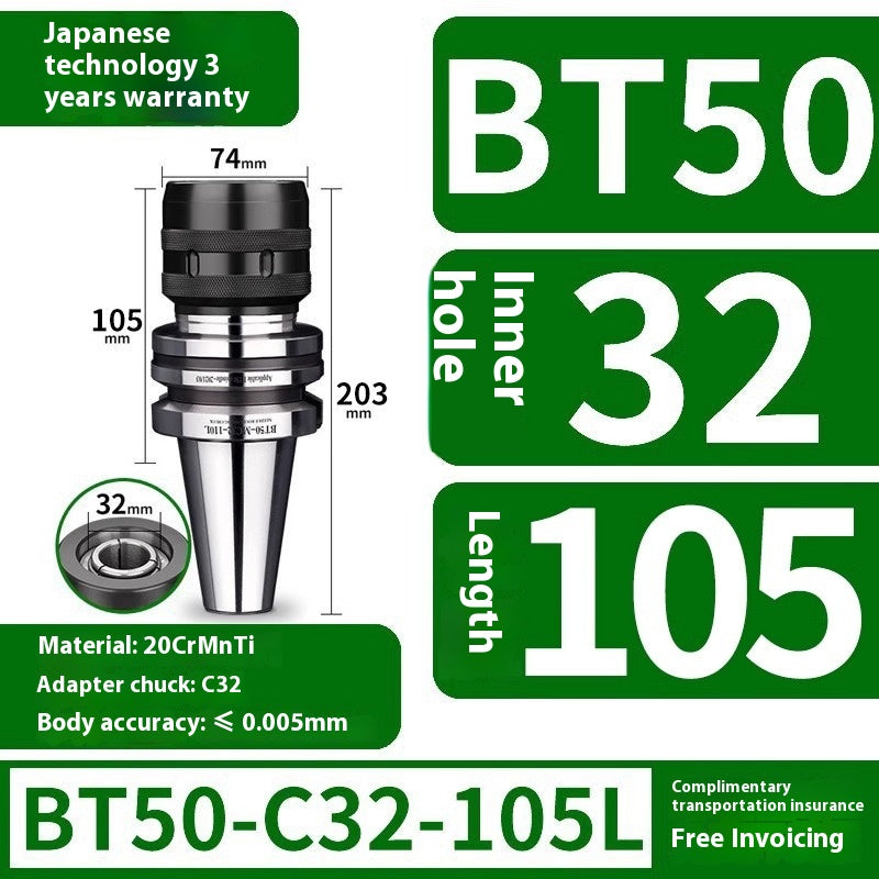 2096-CNC high-precision strong tool holder BT40 BT30 BT50 CNC machining center C32 chuck tool holder Shandong Denso Pricision Tools Co.,Ltd.
